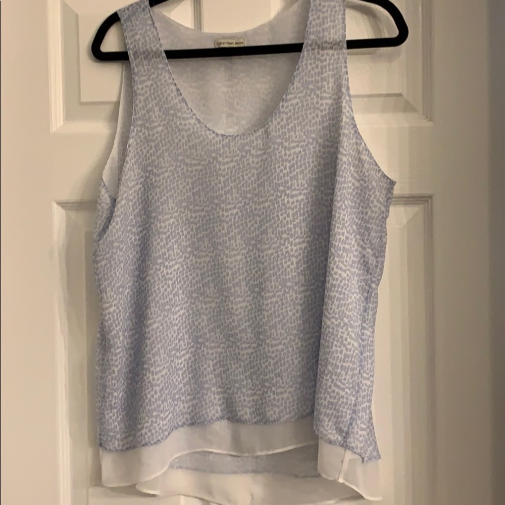 Calvin Klein jeans layered tank top
